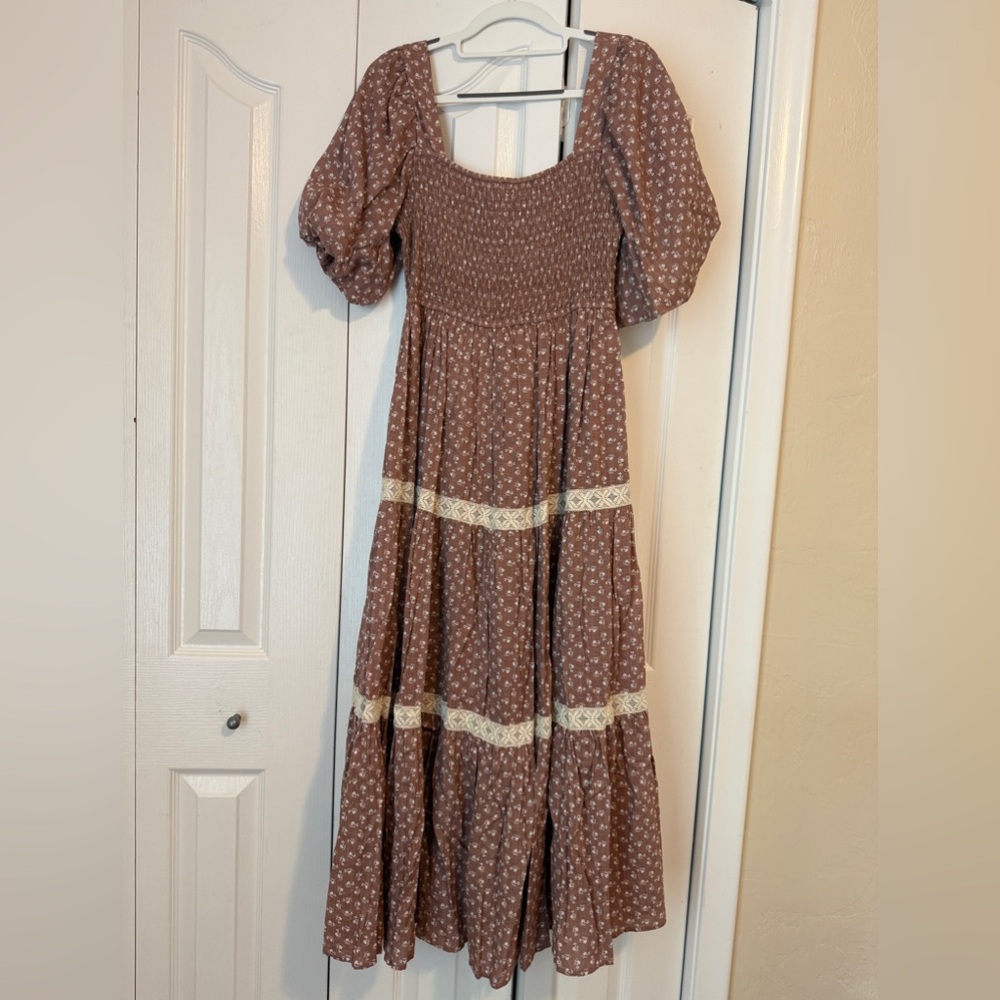Neuflora Laurawood Dress in Dusty Rose, Size S, Like New - Picture 2 of 5